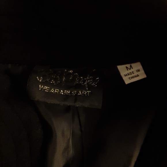 Bob Mackie Black Button Up Jacket Size Medium - Picture 3 of 3